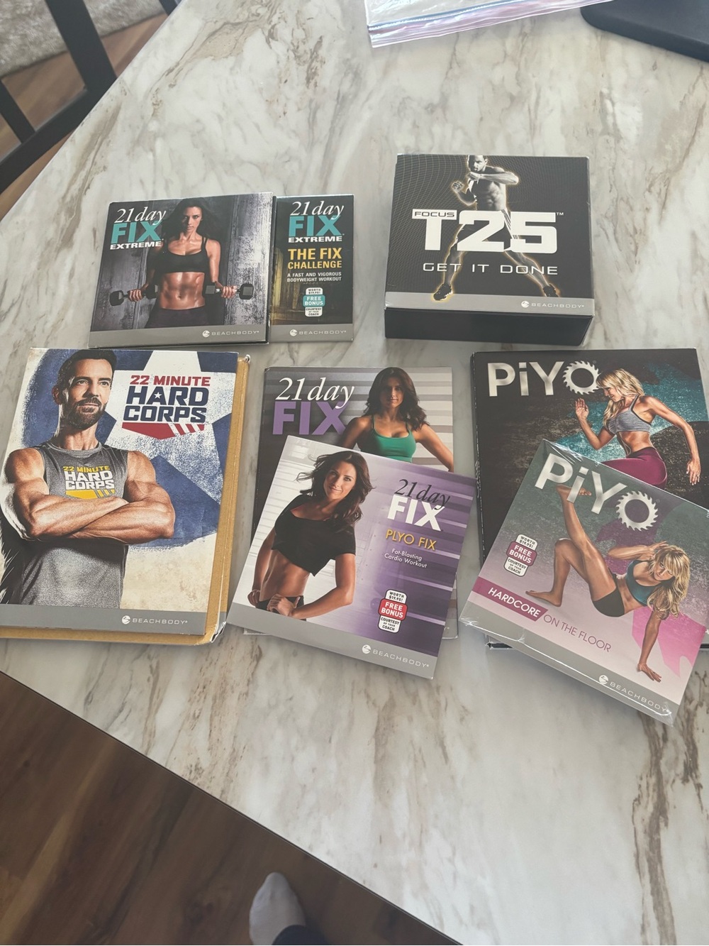 Beachbody program DVD’s